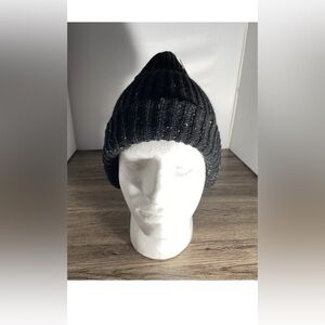 NEW- One Size - Scene & Heard Acrylic Beanie Black